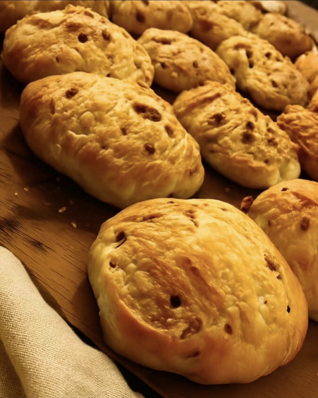 Empanadas recién horneadas