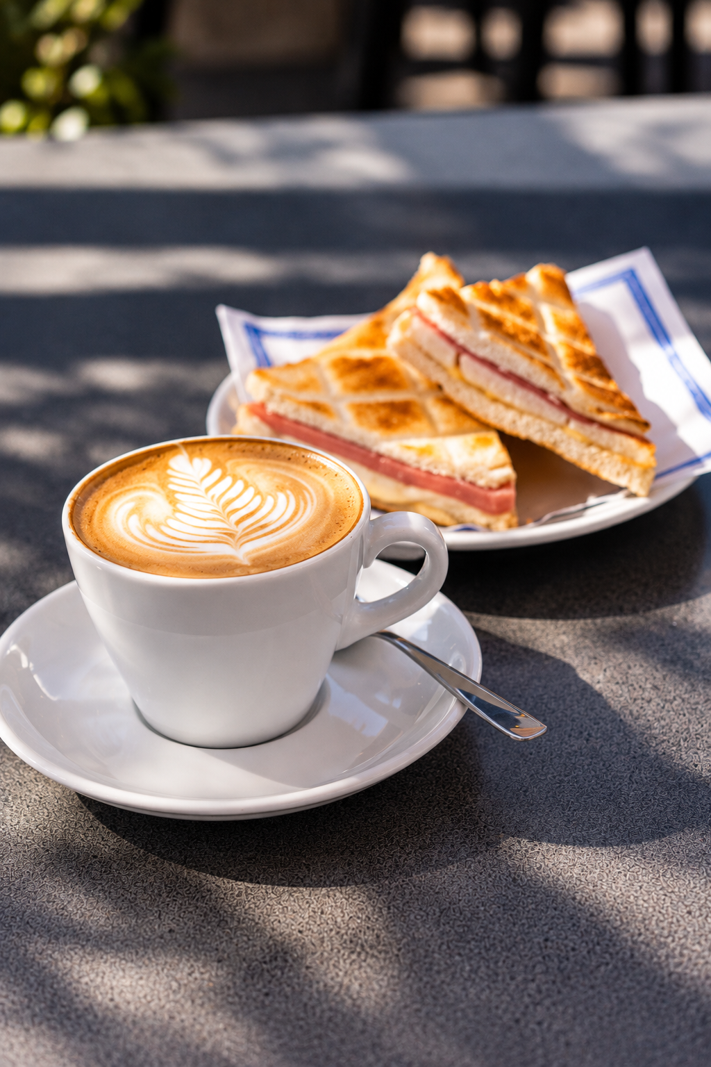 Café y sándwich